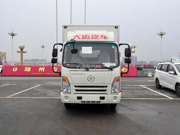 大運單排4.05米貨廂冷藏車