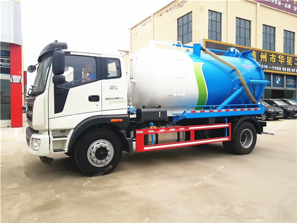 福田瑞沃10方吸污車