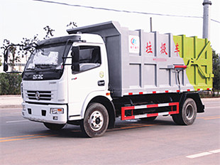 國五東風凱普特掛桶對接式垃圾車