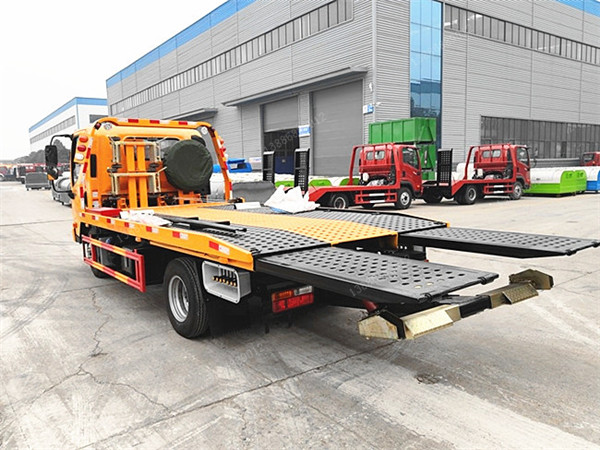 大運(yùn)一拖二平板藍(lán)牌清障車 大運(yùn)一拖二平板藍(lán)牌清障車