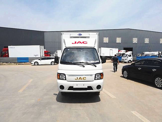 江淮康玲X5國六藍(lán)牌冷藏車
